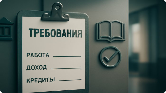 Следите за своей кредитной нагрузкой. Если вы уже выплачиваете более половины своего дохода, шансы на одобрение минимальны.