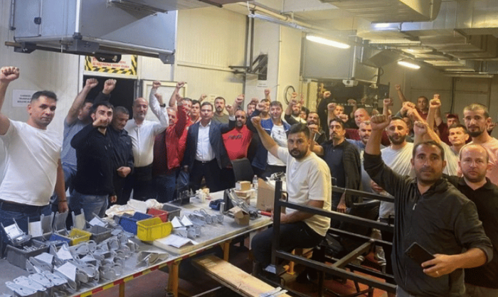 Турецкие рабочие одержали победу против шведской компании. Для этого потребовалось захватить фабрику