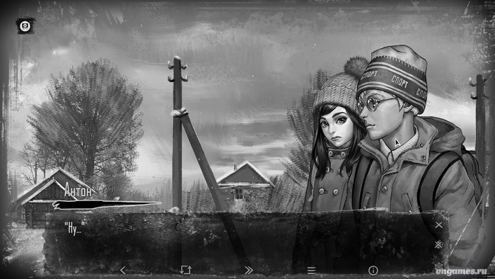 Аниме-стилистика сочетается с провинциальными пейзажами