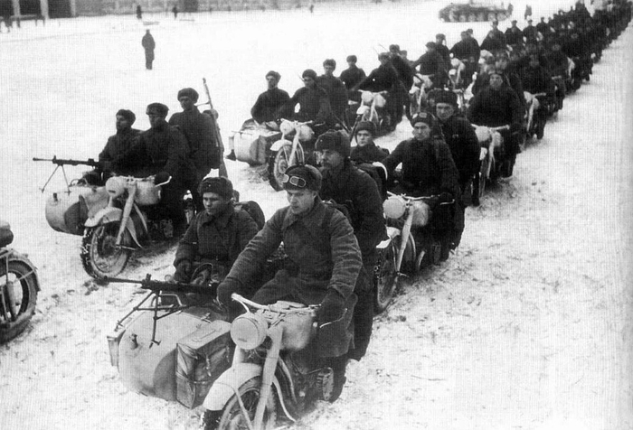 Это был подвиг мотоциклистов в Сталинградской степи