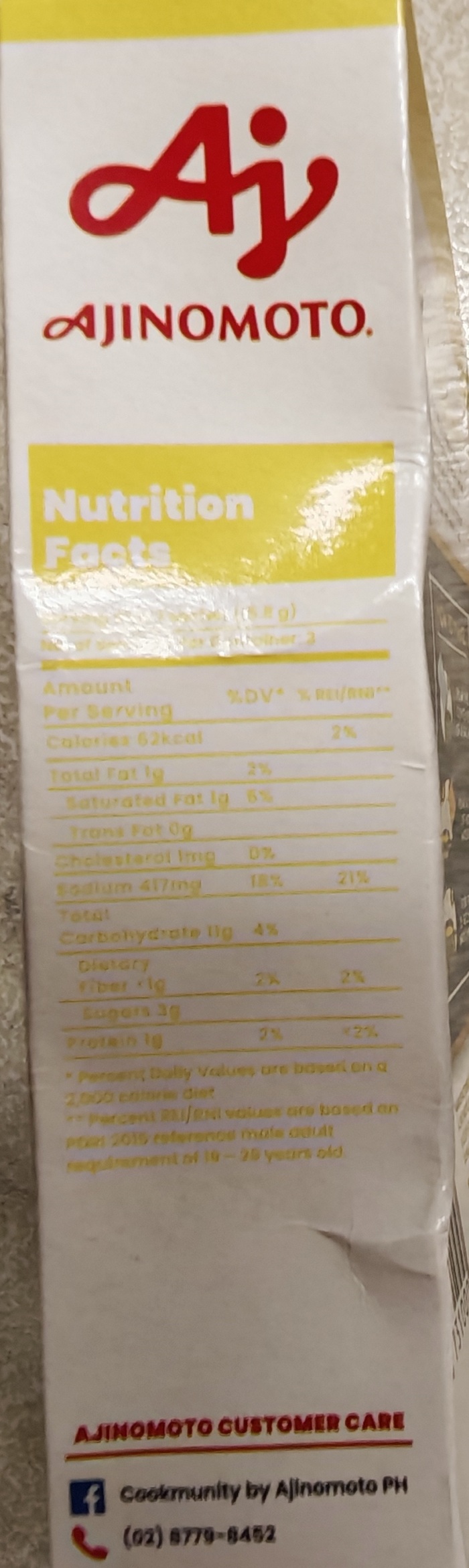 Энергетическая ценность