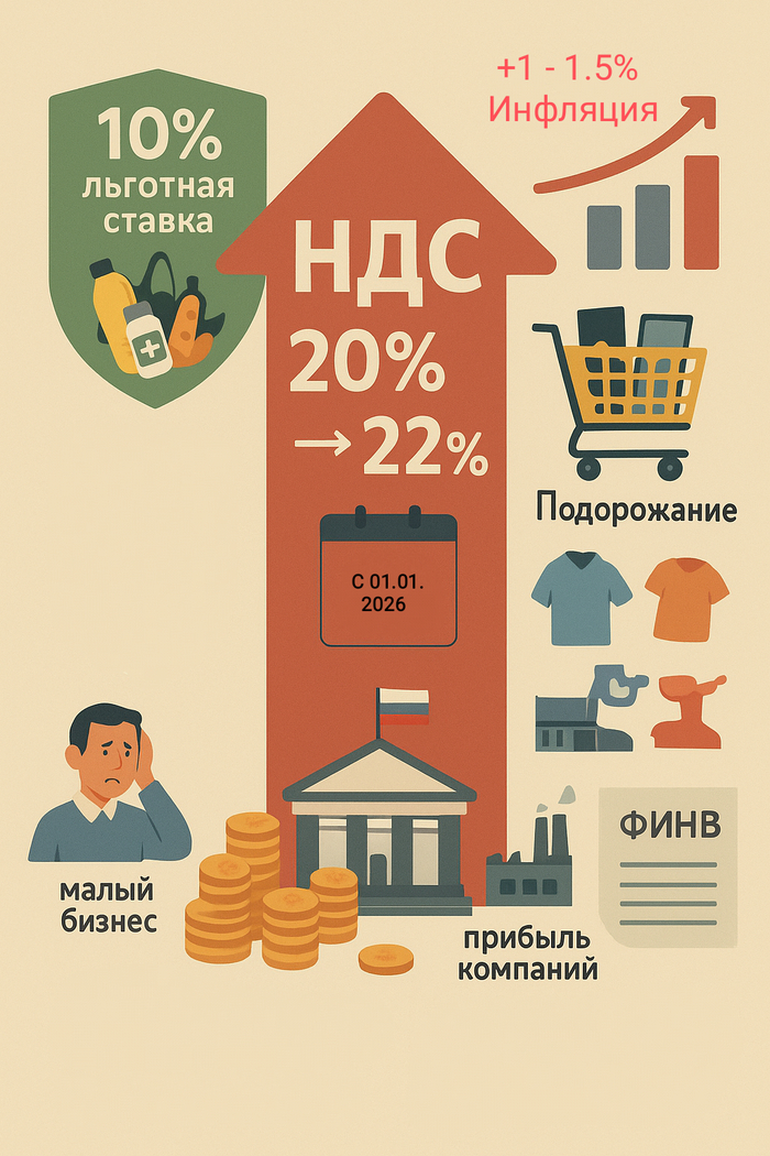 ������ ������� ��������� ���: � 20% �� 22%