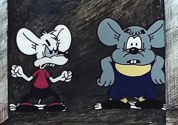 kLop.p's answer to Who is your favorite TV series villain? - Villains, Serials, A wave of posts, Reply to post, Leopold the Cat, Mouse, Cartoons, Animated series