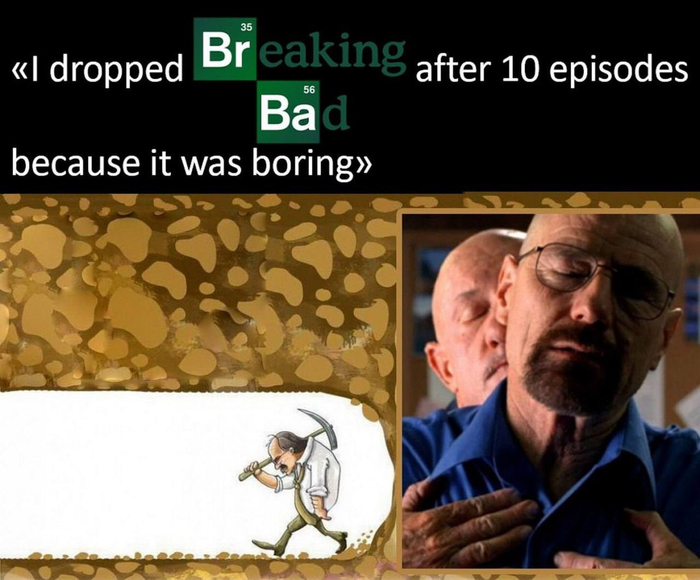 "Во все тяжкие - это скучно"