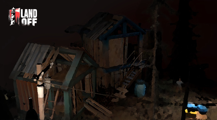 Арт одного из островов ...