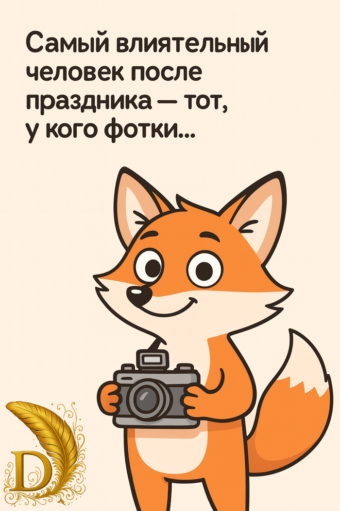 Самая жёсткая фраза после хорошего отдыха: "О, а у меня фотка есть!"