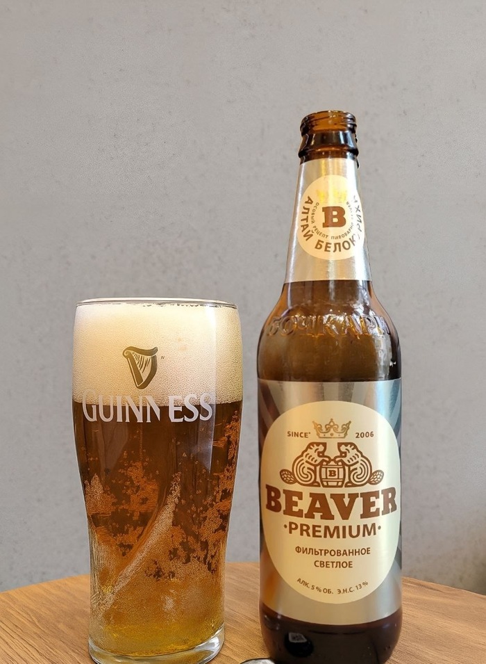 Обзор новинки от Бочкарей – пиво Beaver Premium