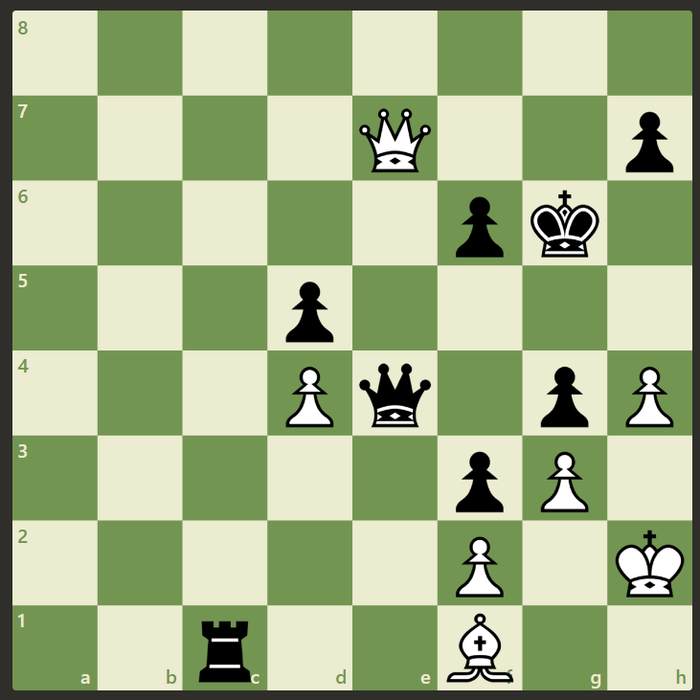 Ход белых. Как бы вы сыграли?