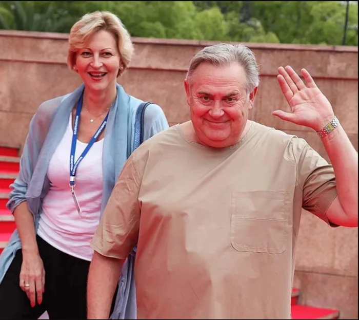 Юрий Стоянов с женой Еленой