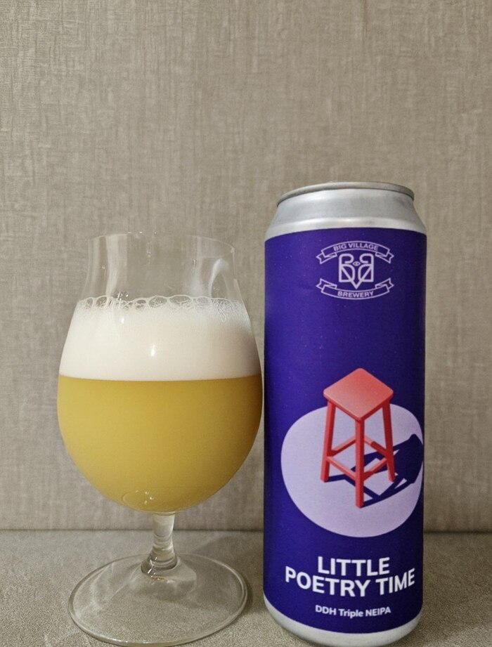 Обзор крафтовой новинки от пивоварни Big Village Brewery – Little Poetry Time