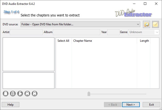 DvD Audio Extractor -          DvD.