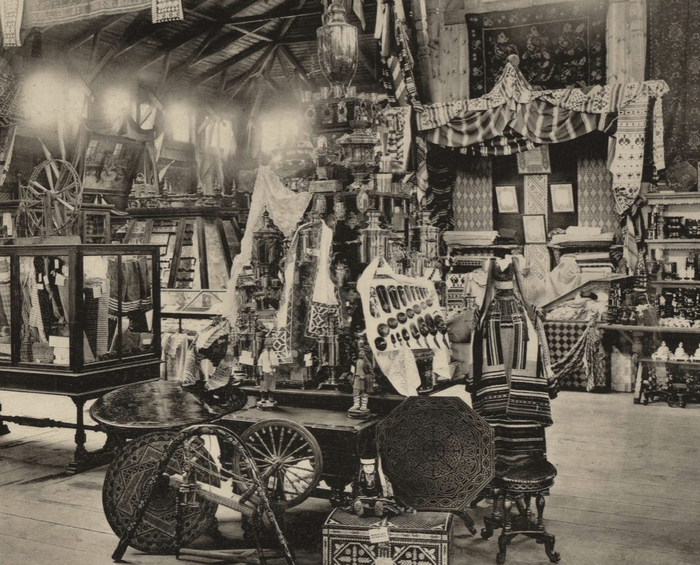 Кустарные промыслы. Всероссийская промышленно-художественная выставка в Нижнем Новгороде. 1896.