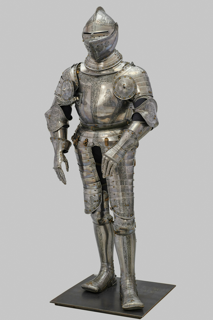 Немецкий доспех, датирован 1545-1550 годами