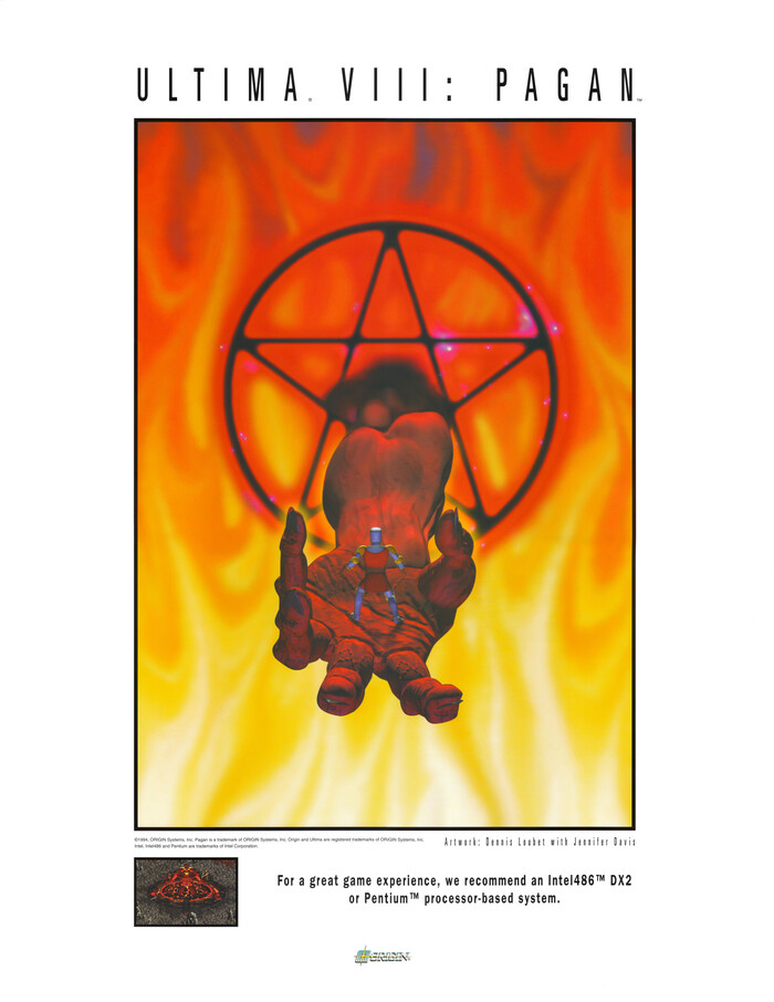 Плакат Ultima VIII: Pagan