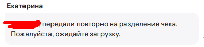 скрин из переписки с поддержкой wb