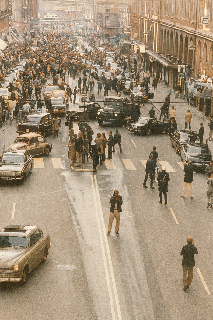 Швеция, День H (от шведского Högertrafikomläggningen — «переход на правостороннее движение») — 3 сентября 1967 года