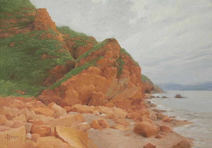 Холст, масло. 30х50 см., 2022 г.