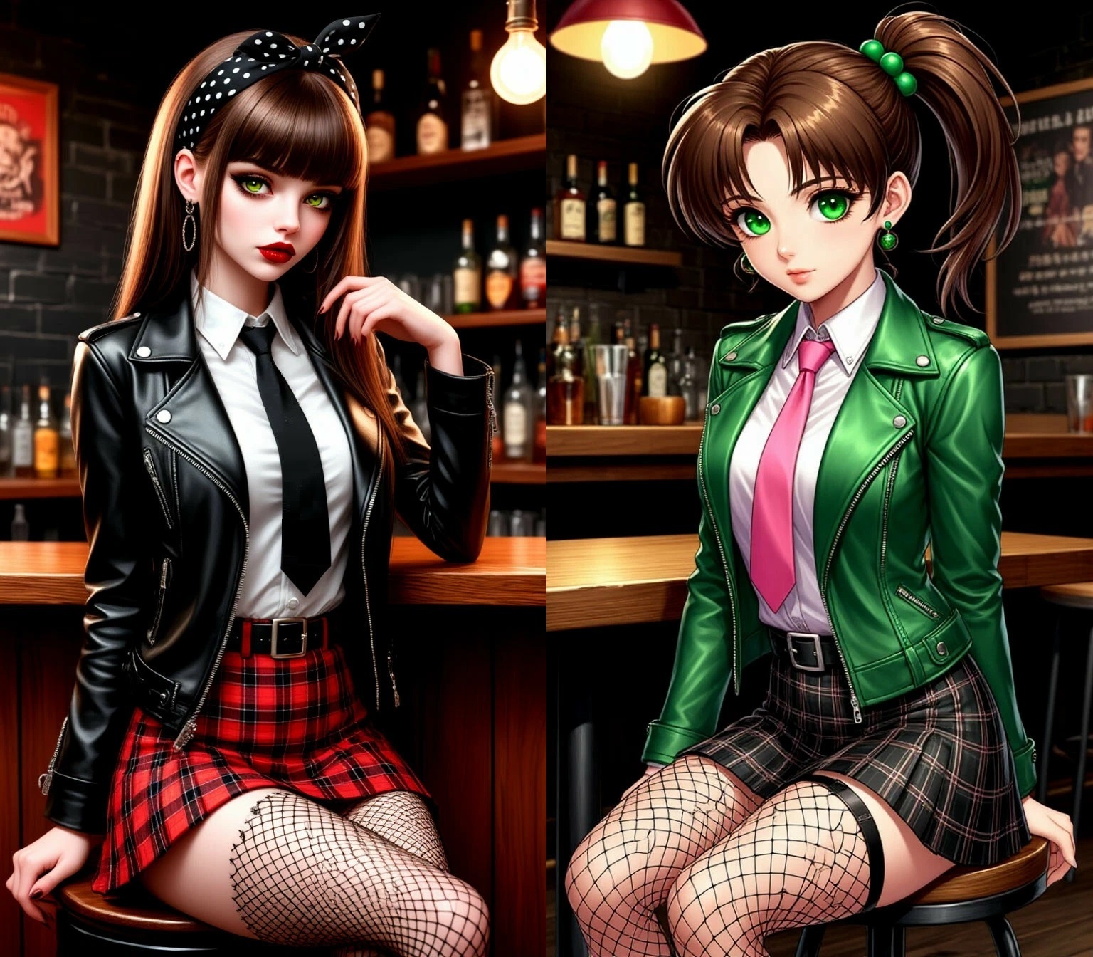 Однажды, в Вселенной Френдзоны Кера Смит впервые встретились Макото Кино 2 часть Как Победить Хаос - Девочка, Поэт, Фантастика, Шедеврум (Яндекс), Френдзона, Арты нейросетей, Sailor Jupiter, Гранж, Бар, Женская дружба, Длиннопост