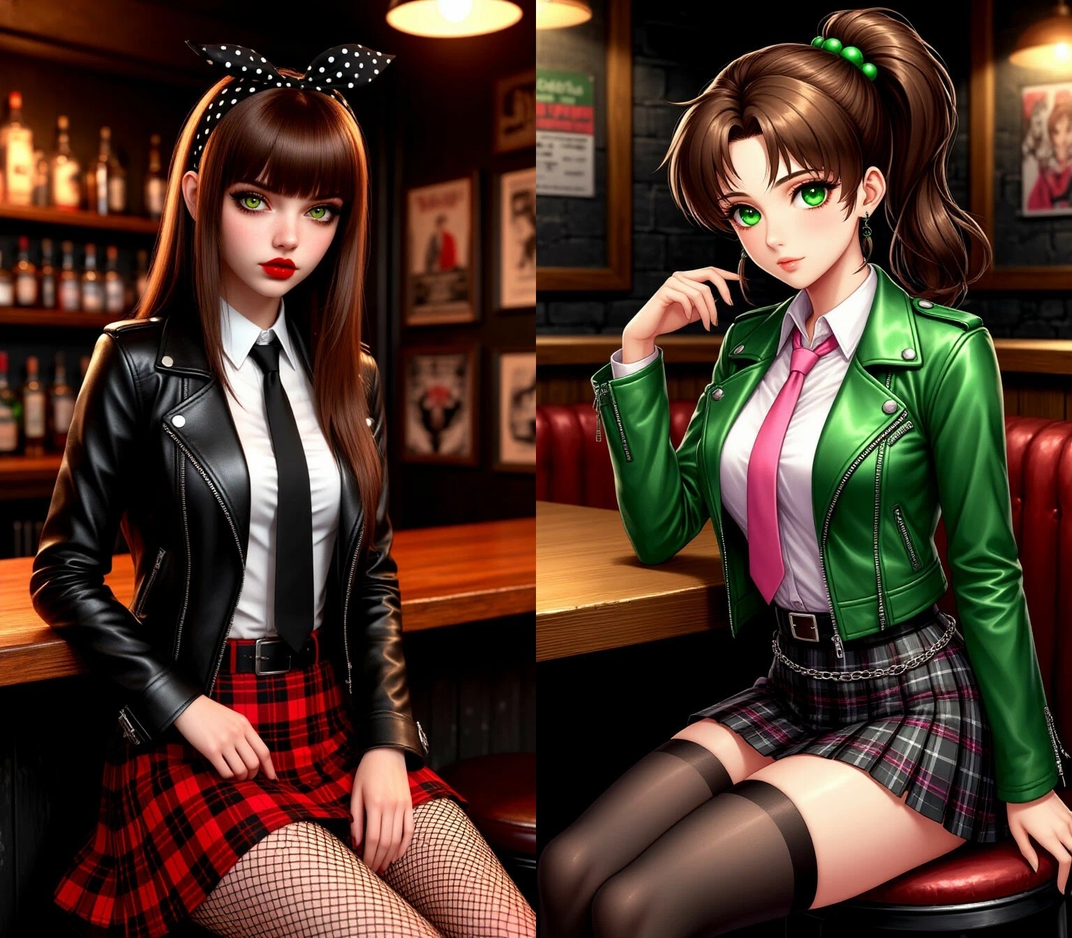 Однажды, в Вселенной Френдзоны Кера Смит впервые встретились Макото Кино 2 часть Как Победить Хаос - Девочка, Поэт, Фантастика, Шедеврум (Яндекс), Френдзона, Арты нейросетей, Sailor Jupiter, Гранж, Бар, Женская дружба, Длиннопост