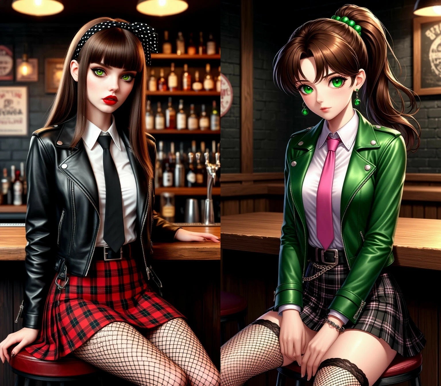 Однажды, в Вселенной Френдзоны Кера Смит впервые встретились Макото Кино 2 часть Как Победить Хаос - Девочка, Поэт, Фантастика, Шедеврум (Яндекс), Френдзона, Арты нейросетей, Sailor Jupiter, Гранж, Бар, Женская дружба, Длиннопост