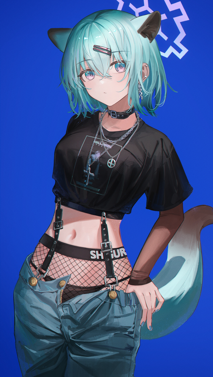 Две милашки смотрят друг на друга