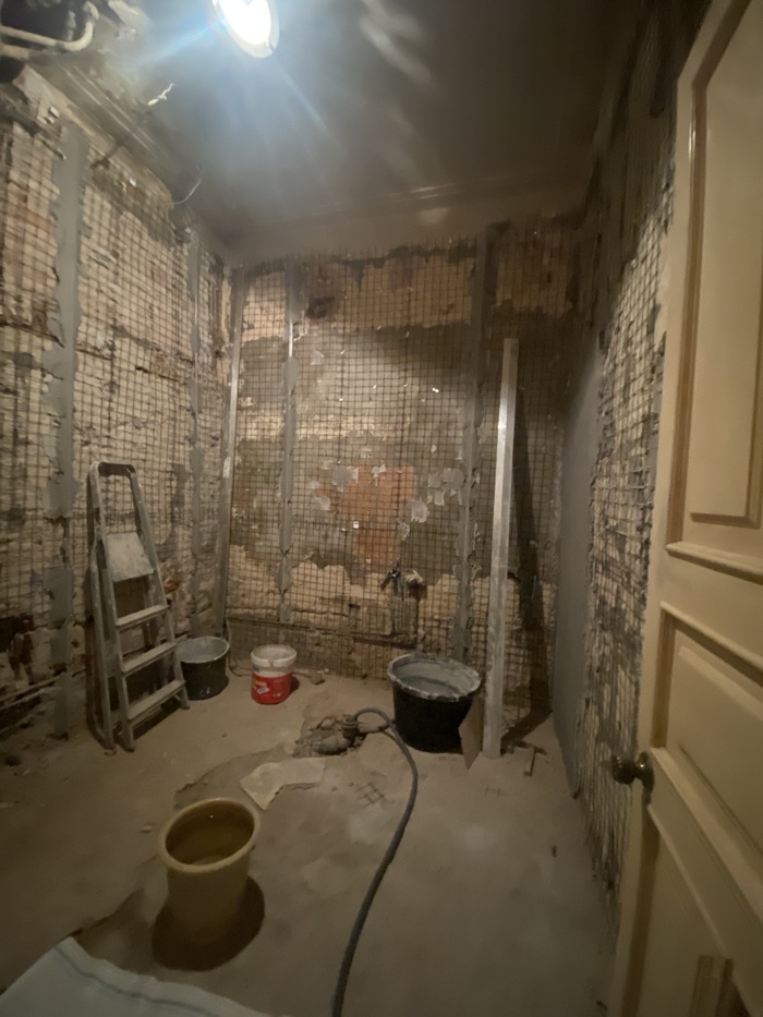 после демонтажа