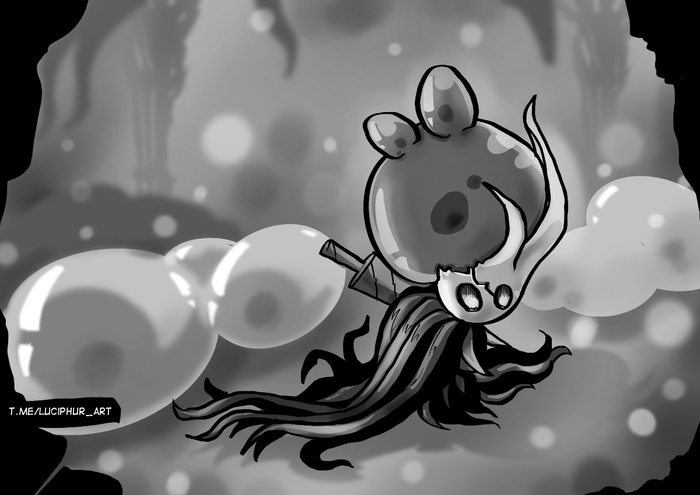 Inktober  Hollow Knight -  
