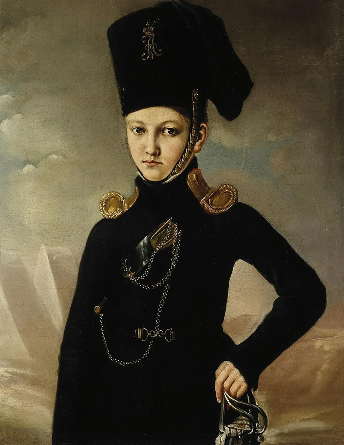 Молодой офицер московского казачьего графа Дмитриева-Мамонова полка