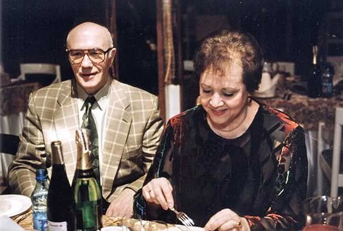 Леонид Куравлев с супругой Ниной