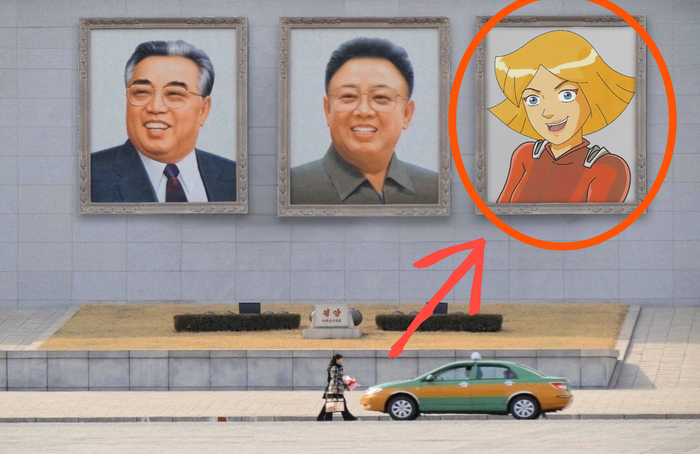 Totally Spies in north Korea 