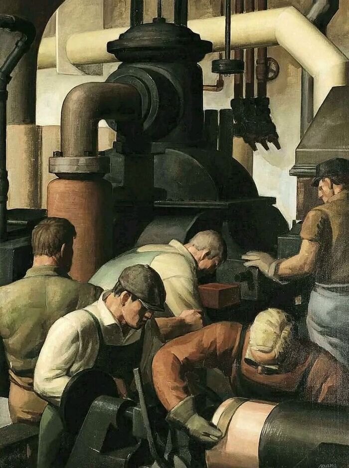 Художник решил не тратить время на выписывание лиц