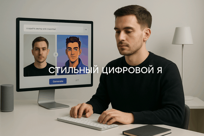 Как сделать стильный аватар для соцсетей с помощью нейросетей: пошаговая инструкция