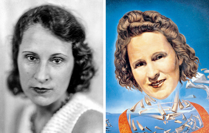 Гала Дали (Елена Дьяконова), Сальвадор Дали 1954 г Испания