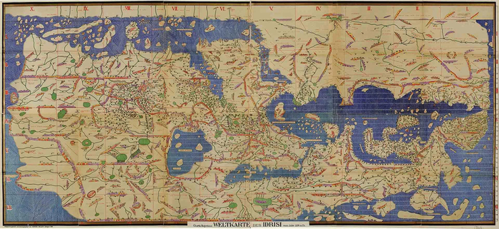 Tabula Rogeriana, Середина XII века: