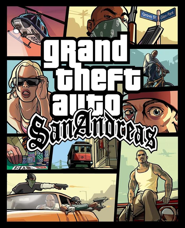 Обложка GTA: San Andreas