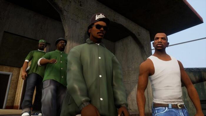 Геймплейный кадр из GTA: San Andreas