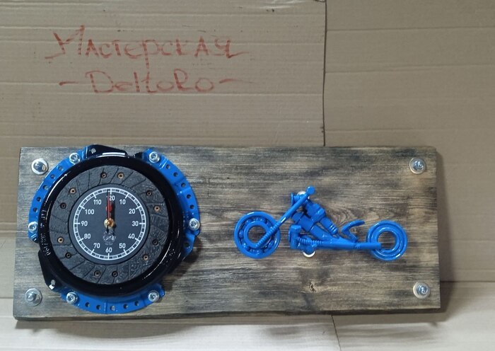 Панно "Мотоцикл"