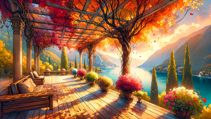 Веранда на берегу