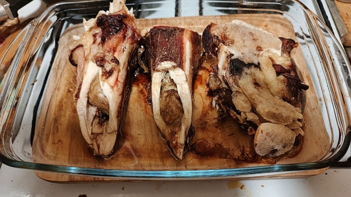 Через час запекания