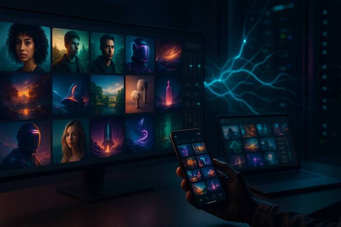 Midjourney: V7.1 могут пропустить — фокус смещается на V8. Что уже есть и как готовиться