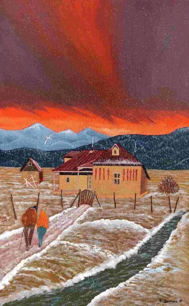 Стремное место - глухомань, кресты у сарая, кровавые полосы на стенах... Бегите, глупцы!