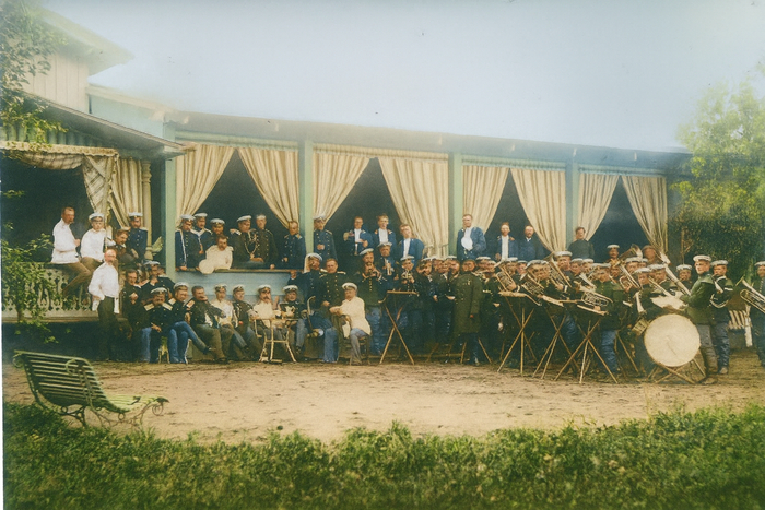 Неизвестный автор. Русско-турецкая война. Группа офицеров русской армии. 1877–1878.