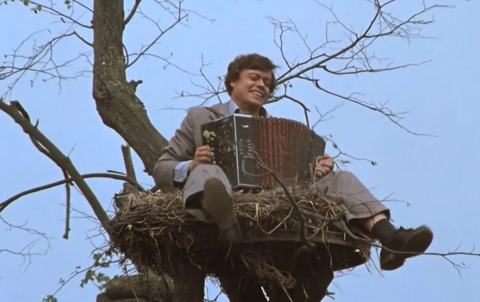 Доброе утро иногда начиналось и так