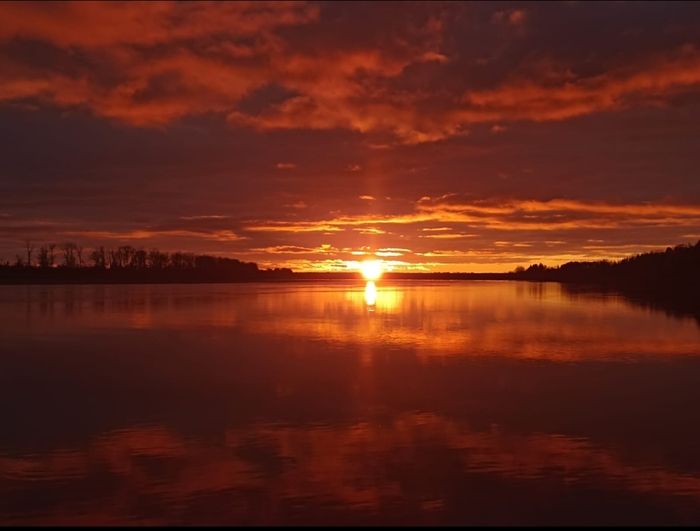 Закат на р. Тура