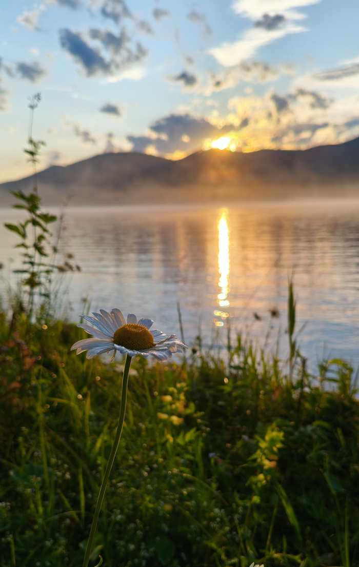 Вечер на Енисее