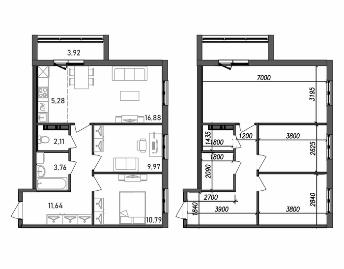 Шринкфляция - пропала кухня