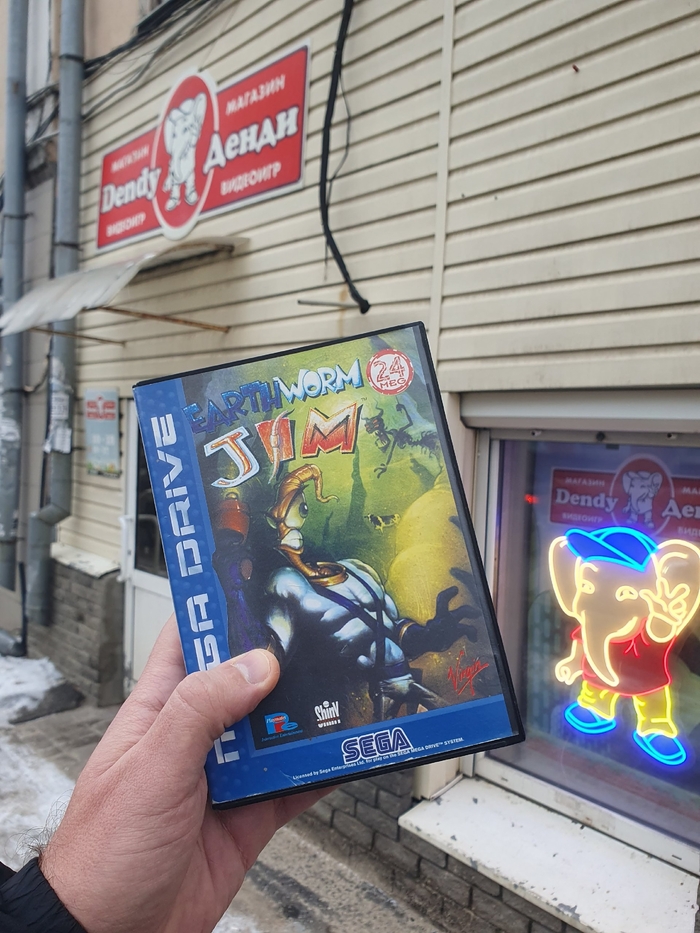 Картридж Earthworm Jim первый