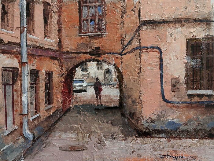 Повтор сюжета в другой технике