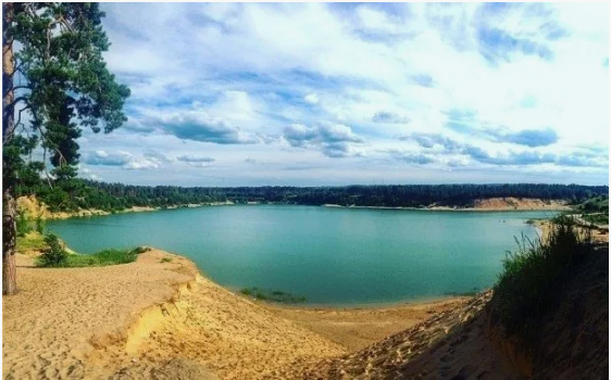 Озеро п. Юдино Республика Татарстан