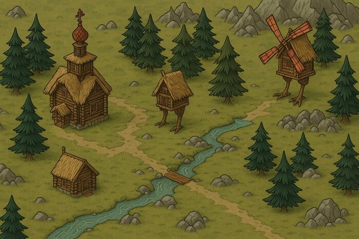 Один из первых 2D концептов